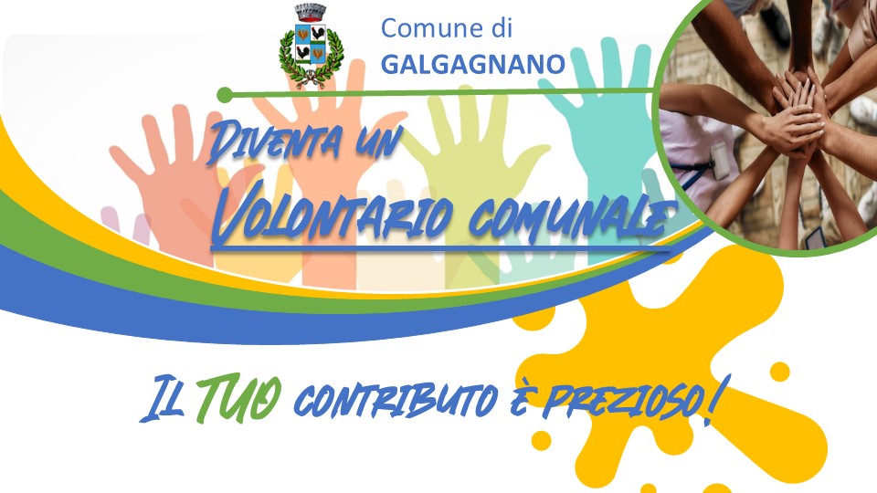 Diventa un volontario comunale!