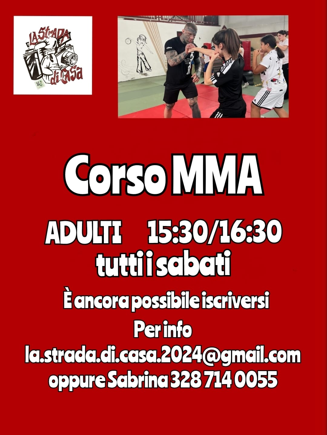 Iscrizioni corso MMA - adulti