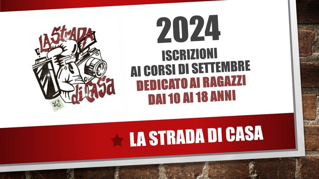 Aperte iscrizioni ai corsi per ragazzi dai 10 ai 18 anni